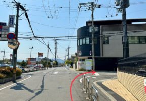学園前教室への道順5